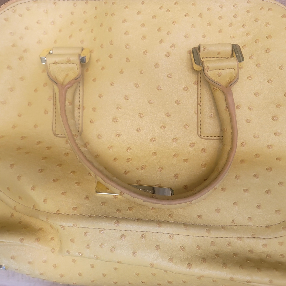 Ivanka Trump Mustard Satchel - Picture 2 of 7